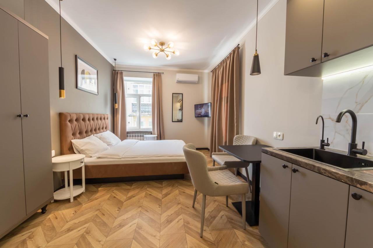 Design Apartment On Mykhailivskyi Ln. 4 Kiev Eksteriør bilde
