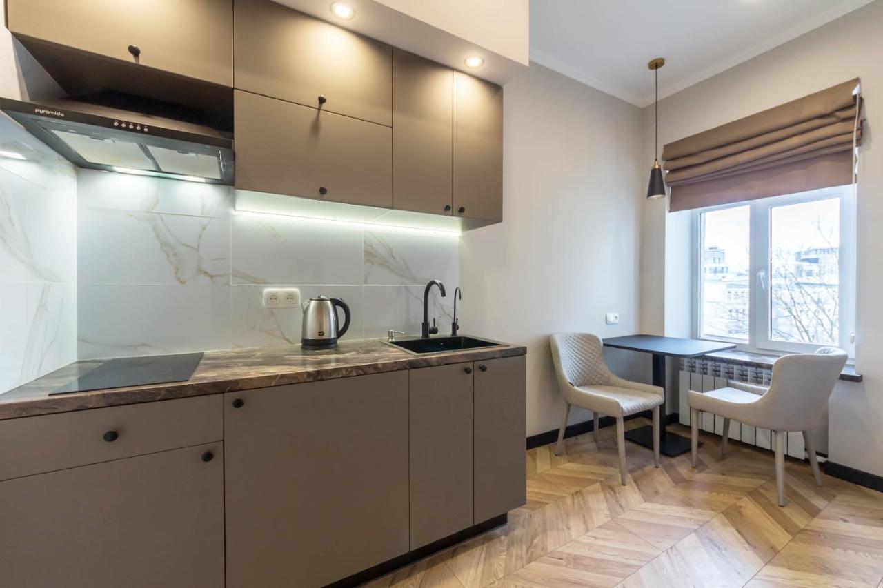 Design Apartment On Mykhailivskyi Ln. 4 Kiev Eksteriør bilde